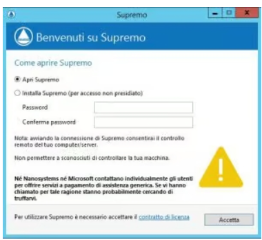 Assi remoto Assistenza remota - supremo